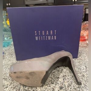 Stuart Weitzman platform heels.